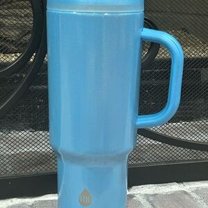 Blue iridescent TAL Travel Mug